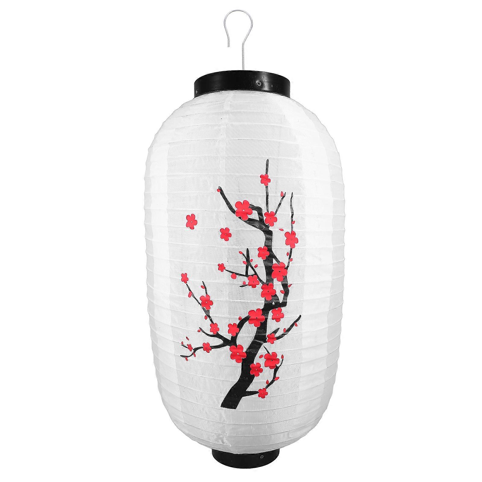 Japanese Outdoor Plum Blossom Lantern, Simple Decorative Light for Sushi Restaurants, Durable Material, Easy Installation for Exterior Decoration