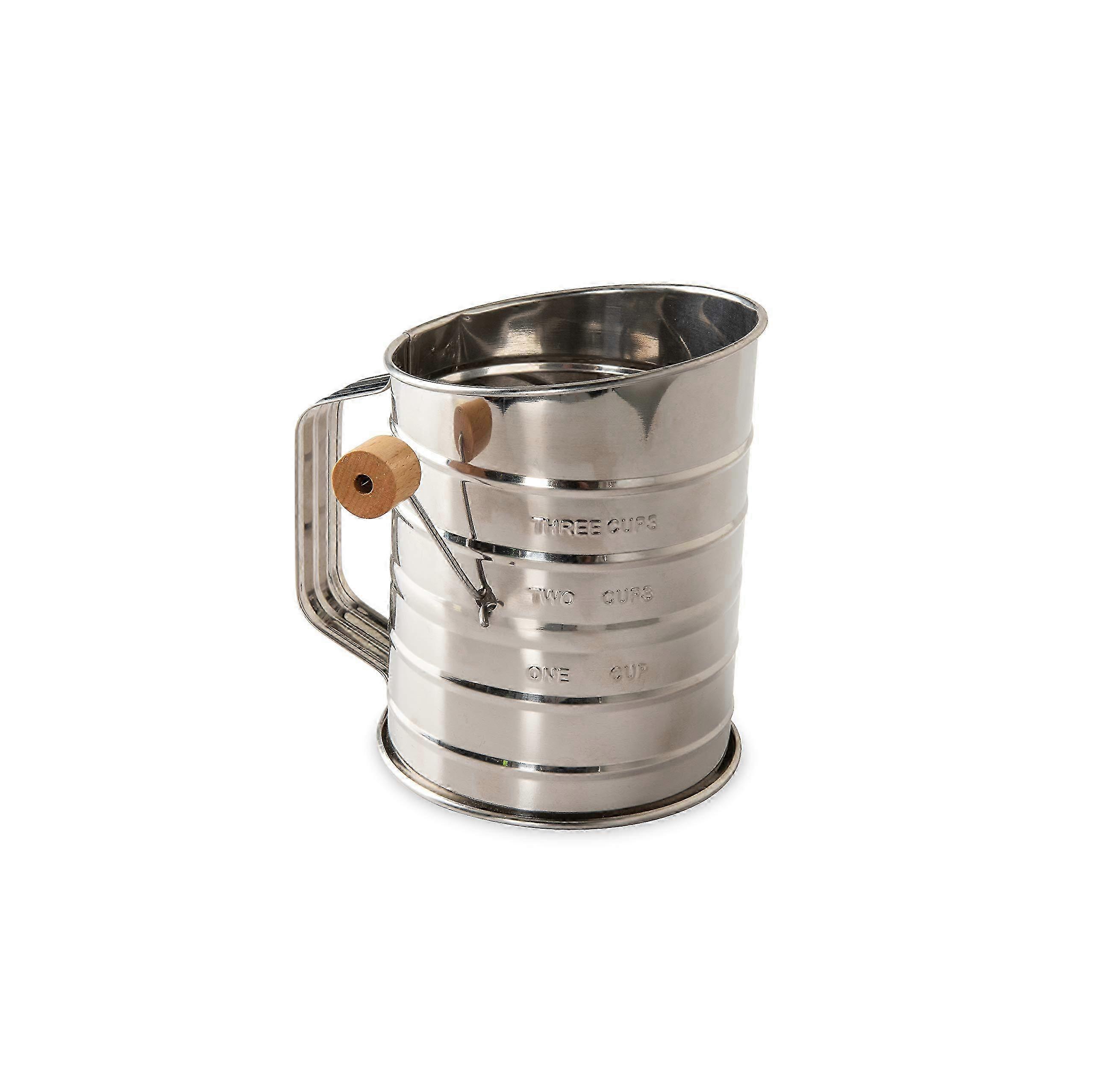 3 - cup stainless steel flour sifter 2025