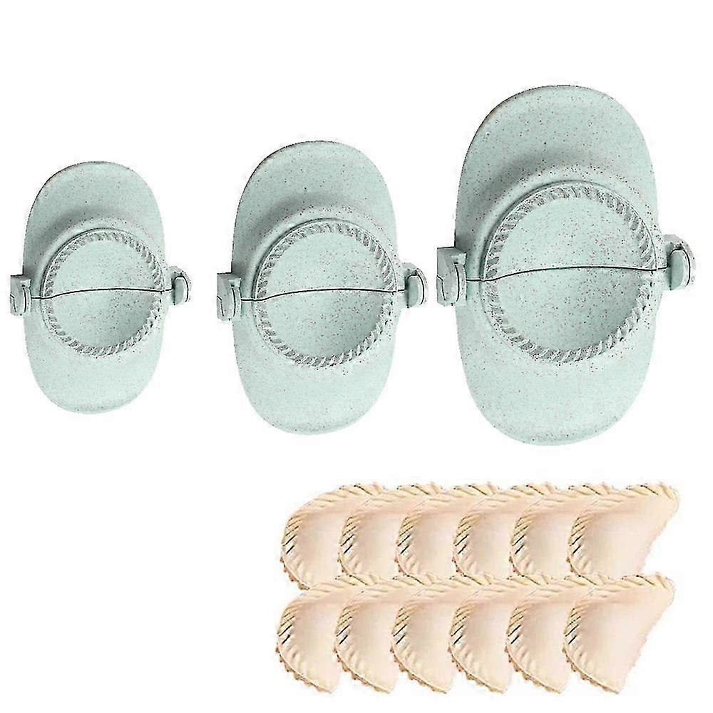 3-Piece Dumpling Maker Set, Food-Safe Dough Press for Baking & Empanadas