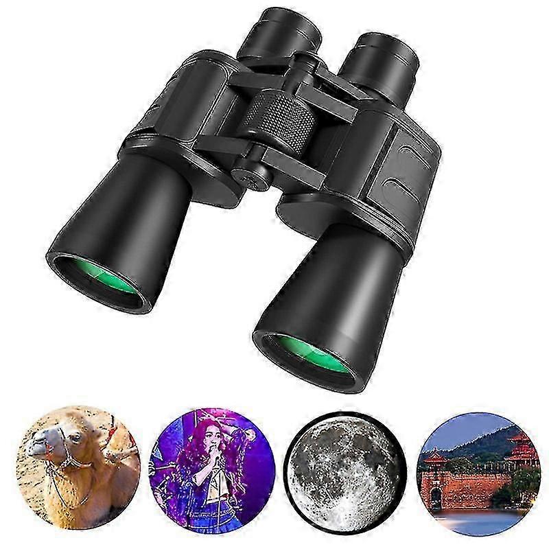 強力な大人の双眼鏡10x50コンパクトHD双眼鏡のキャンプバードウォッチングコンサートハイキング用
