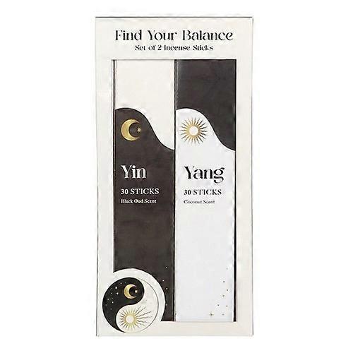 Something Different Yin Yang Incense Sticks Set (Pack of 60)