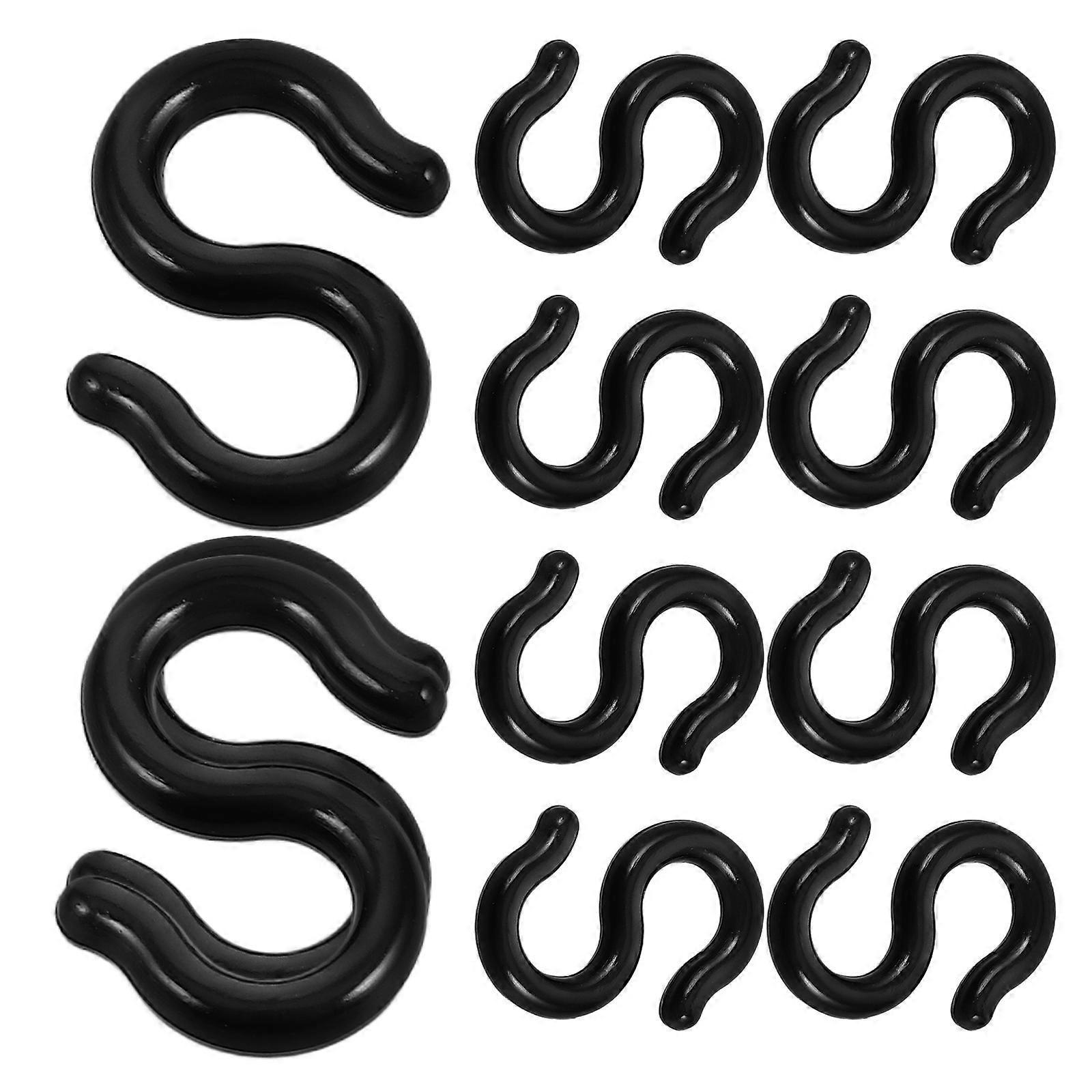 Secure Hook Design Brake Line Clips Universal Brake Cable Clamps 10Pcs