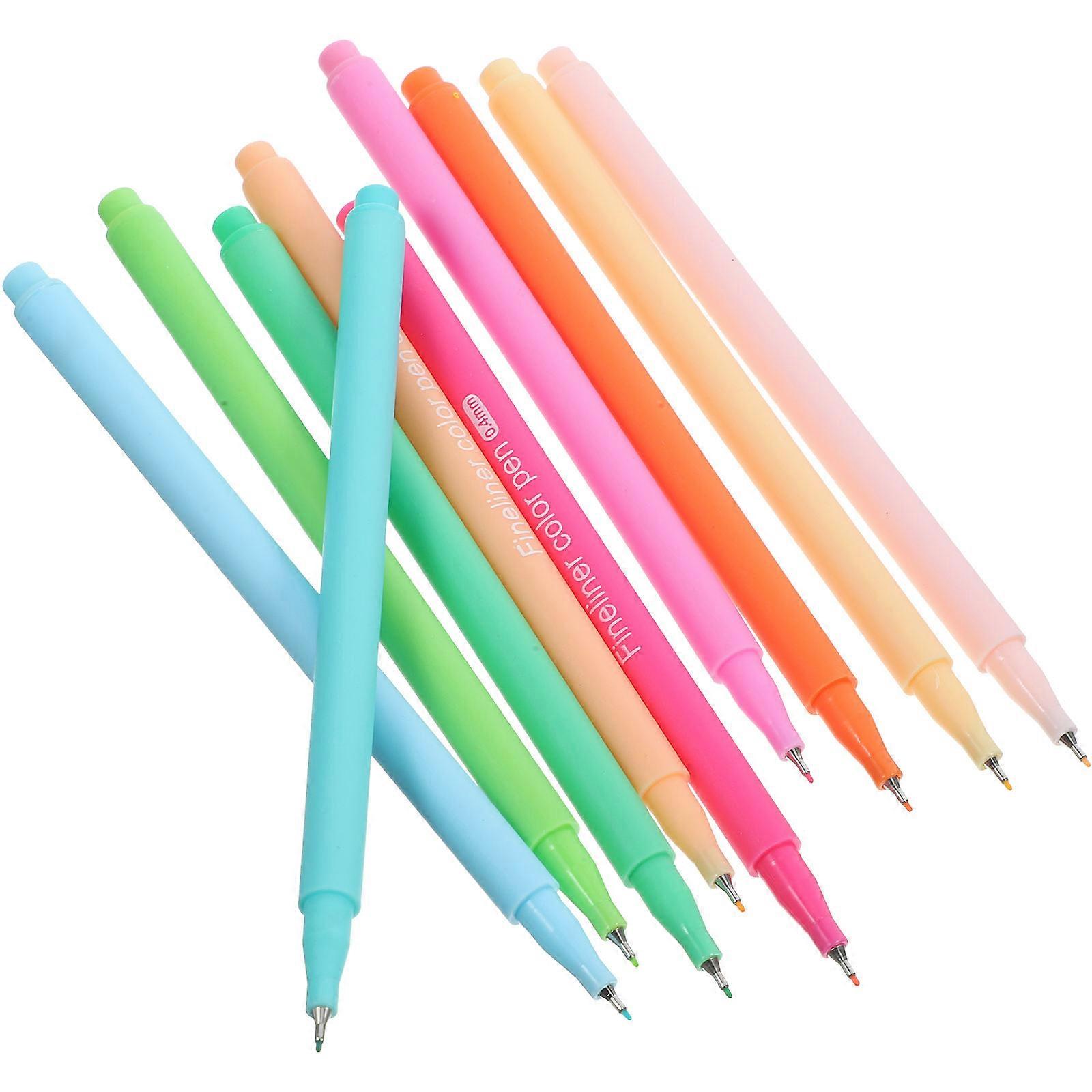 Here's a polished and engaging product description based on the details you provided:
**10pcs Doodling Markers with Fine Tip Ideal for