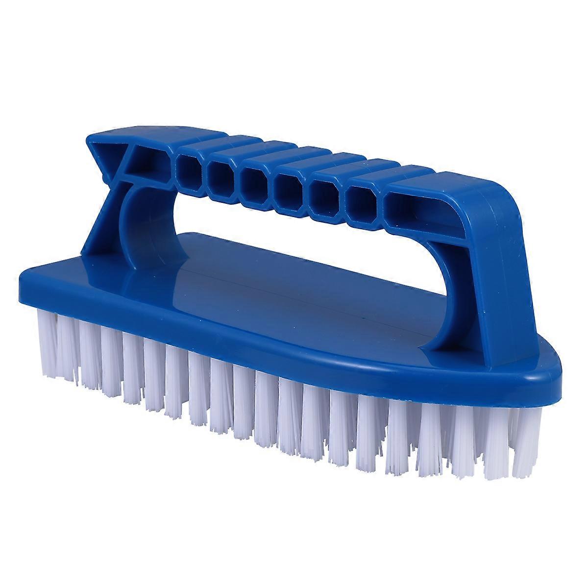 Heavy Duty Multi Purpose Scrub Brush with Comfort Grip for Pool Tile Cleaning – Tough Long Bristles Remove Dirt, Grease, and Grime from Corners and
