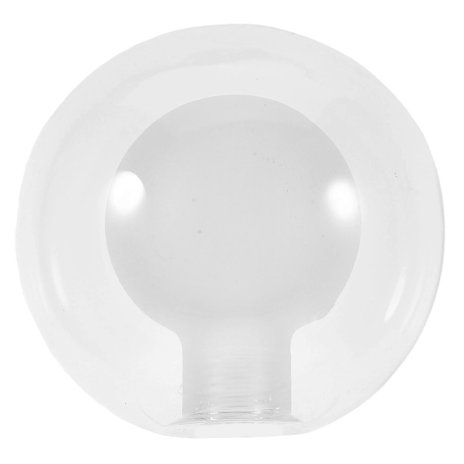 Globe Glass Shade Replacement Ceiling Lamp Shade Simple White 3.9X3.9X3.9in Protect Lamps 1Pcs