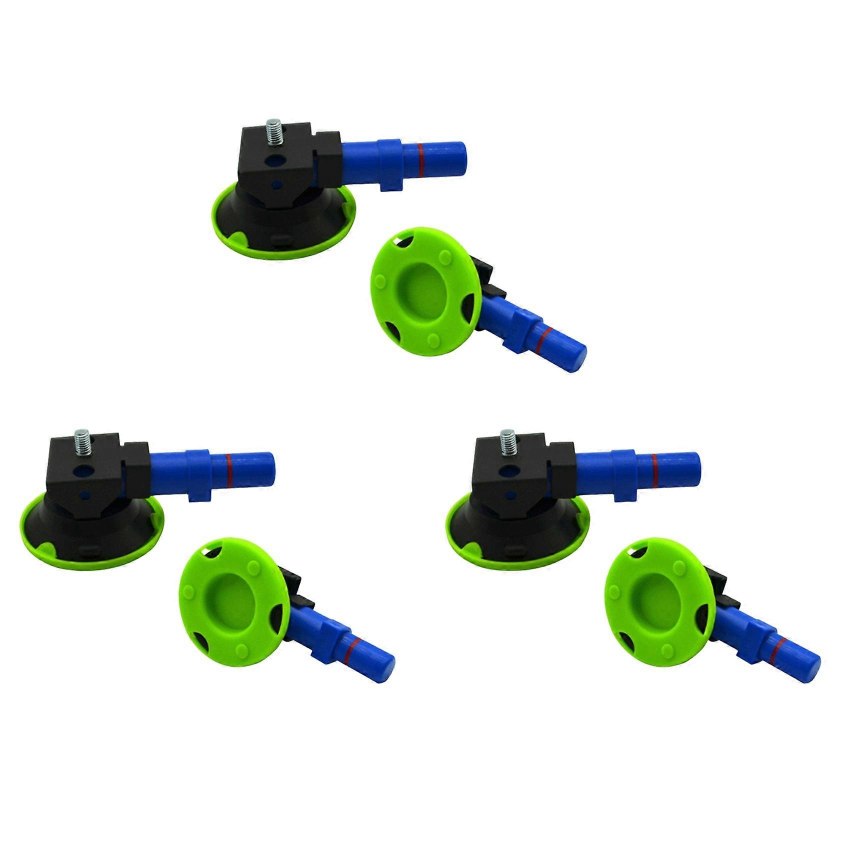 2X 3 Inch Concave Vacuum Cup 75mm Hand Pump Suction Cup with M6 Stud