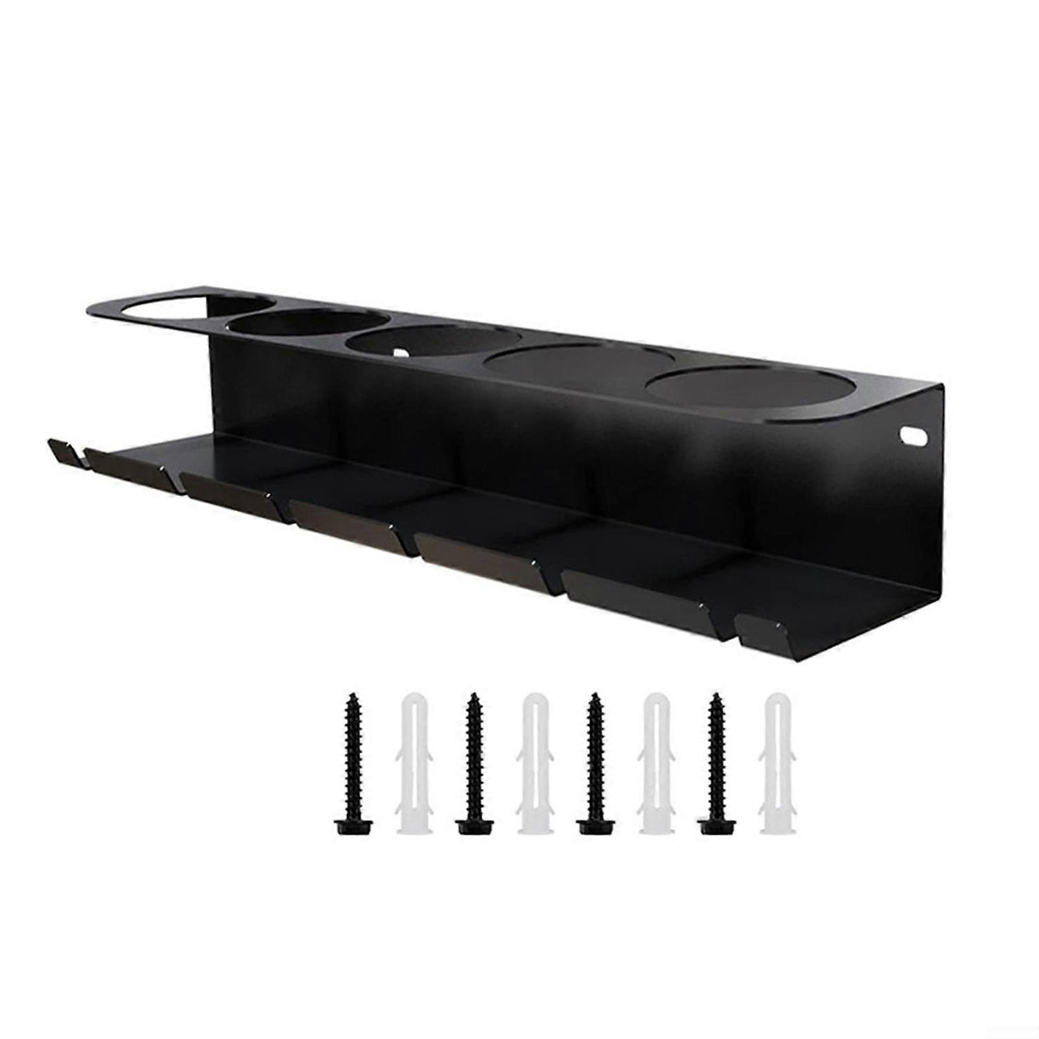 Spray Bottle Organizer Aerosol Can Metal Storage Rack Power Tool Shelf