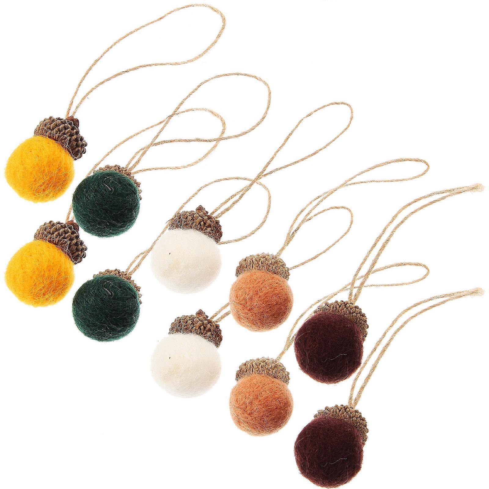 Here's a polished and professional product description for your **25pcs Simulated Acorns Decorative Adornments**:
**25pcs Simulated Acorns –