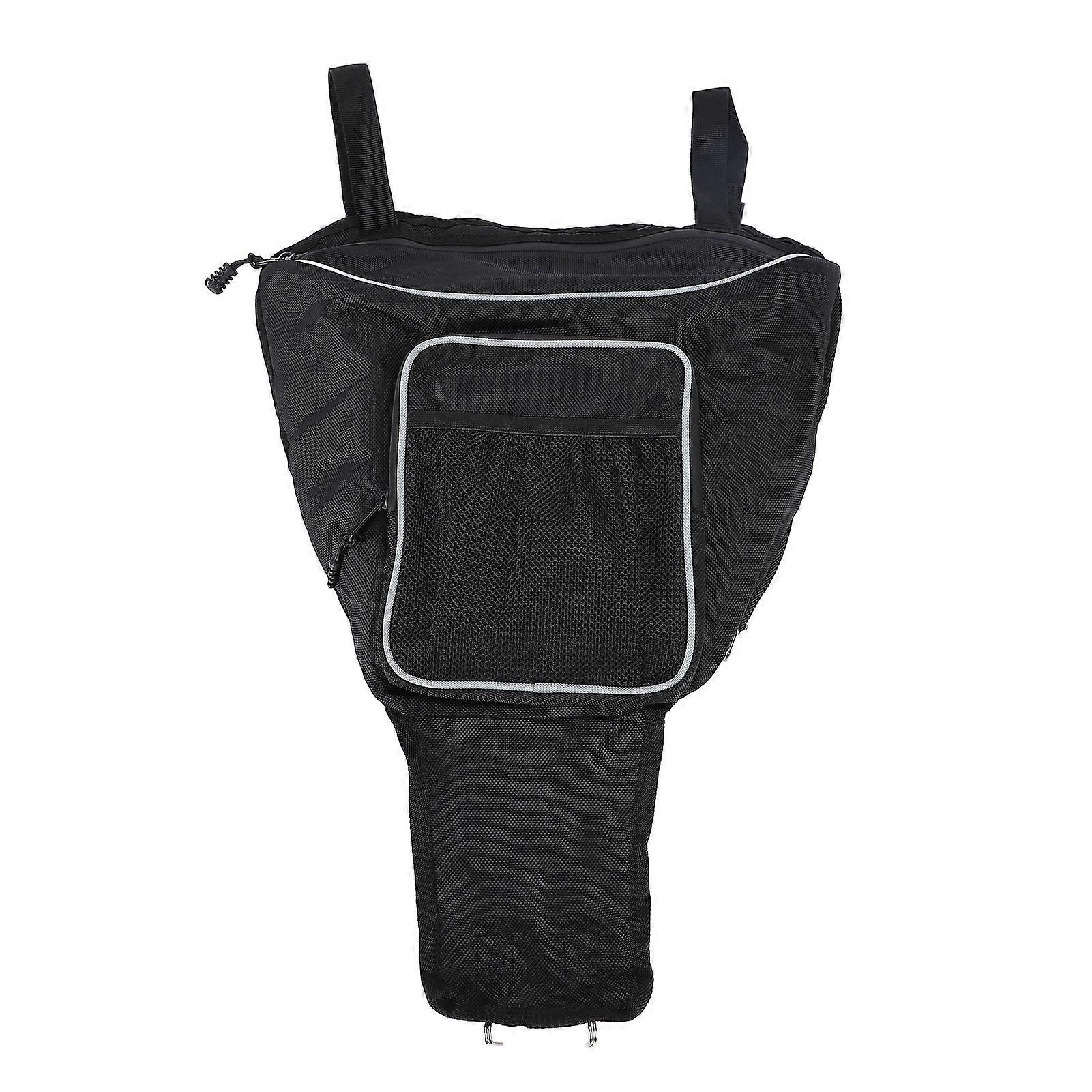 UTV Center Storage Bag 1680D Oxford Cloth Waterproofing Mesh Pocket Replacement for Polaris RZR XP 1000 Turbo 570 800 900 S 800 900 1000 MK37256
