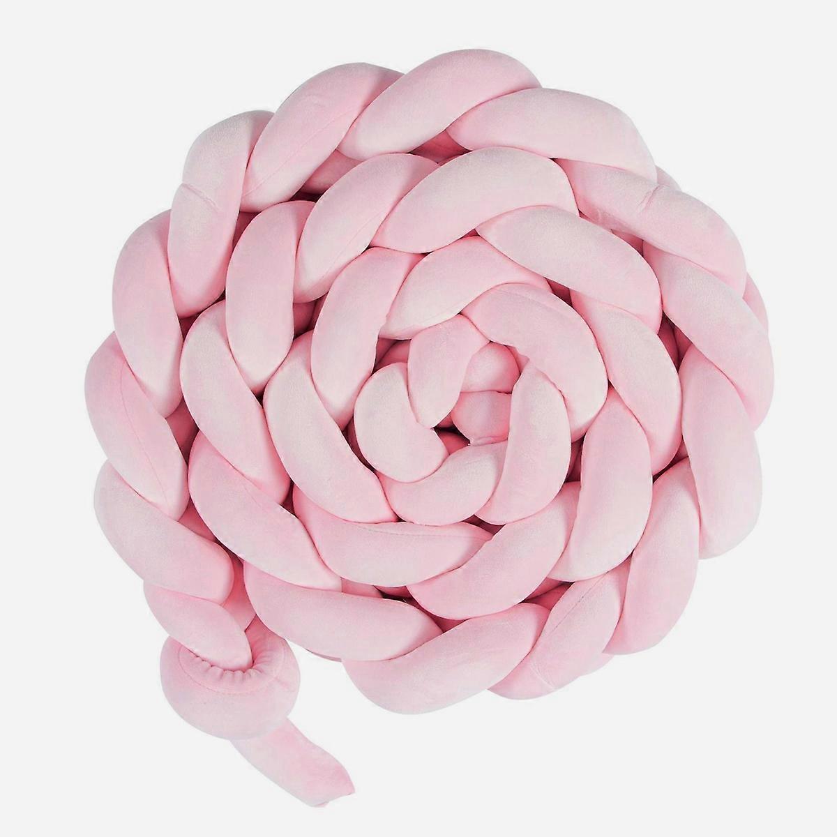 Woven Long Knotted Ball Pillow Knotted Ball Nursery Decorative Bed