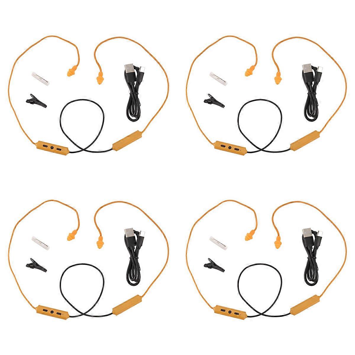 Ear Plugs Bluetooth Headset Noise Reduction Earphone for Work Hearing