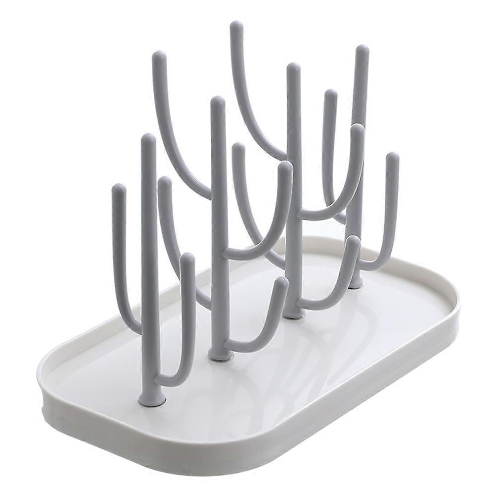 Égouttoir à biberons avec plateau, support pour égouttoir à biberons, gobelets, tétines, gobelets