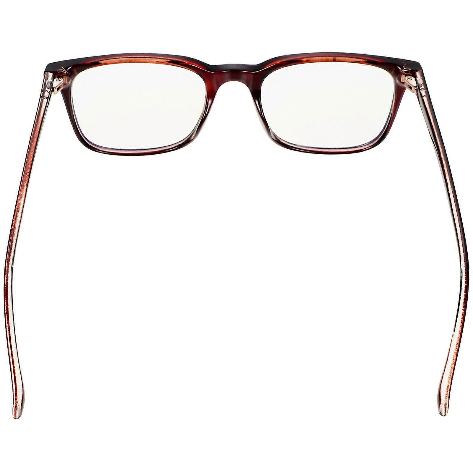 Eyeglasses With Clear Lens Blue Light Blocking For Men And Women Square Frame 1 Pair