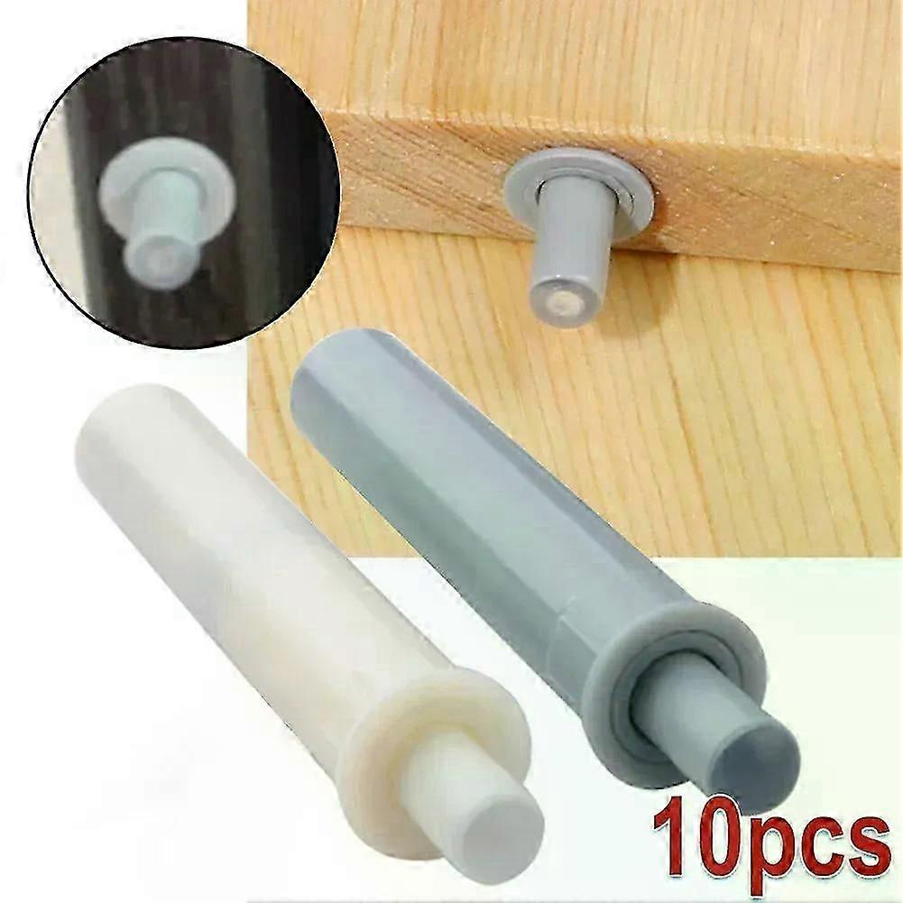 Protect Your Furniture And Floors With Cabinet Latch Door Cupboard Push To Open System Damper Buffer Catch Set Of 10 Gray