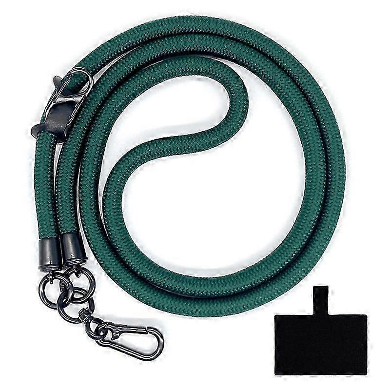 10mm Universal Phone Lanyard Polyester Crossbody Neck Strap with Tether Tab