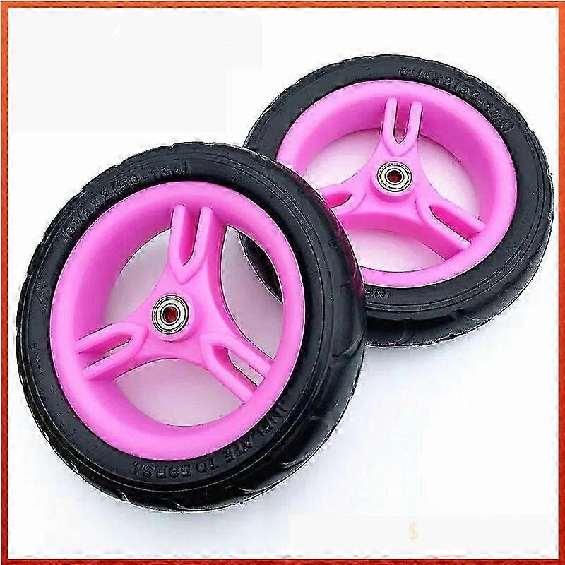 عجلة خلفية إسفنجية للدراجة ثلاثية العجلات للأطفال ، عجلة لعبة 8/10 مم ، 8.5 بوصة ، 8 × 2 ، 50-134