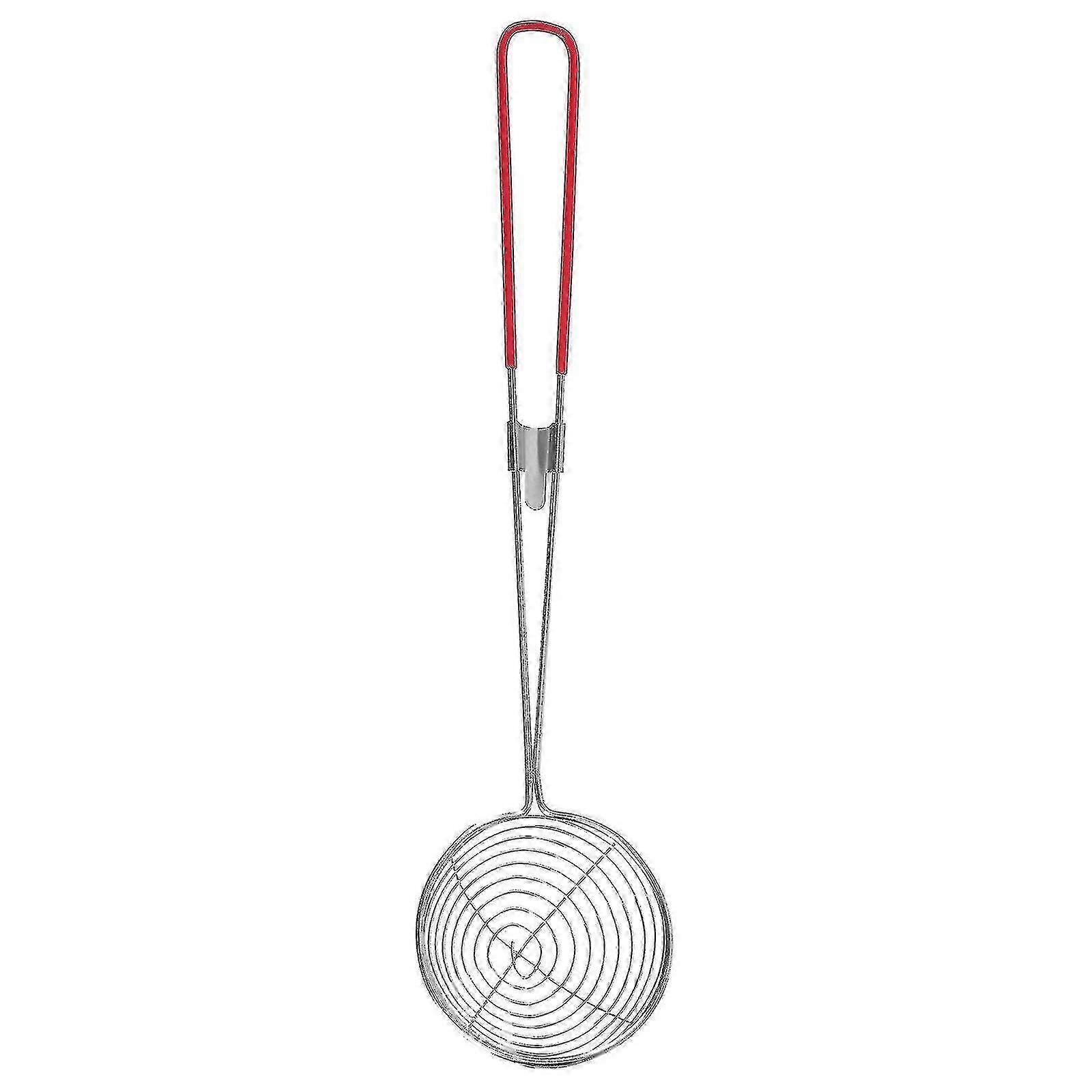 6pcs Stainless Steel Bubble Tea Strainer Skimmer Spoon Set Kitchen Tool