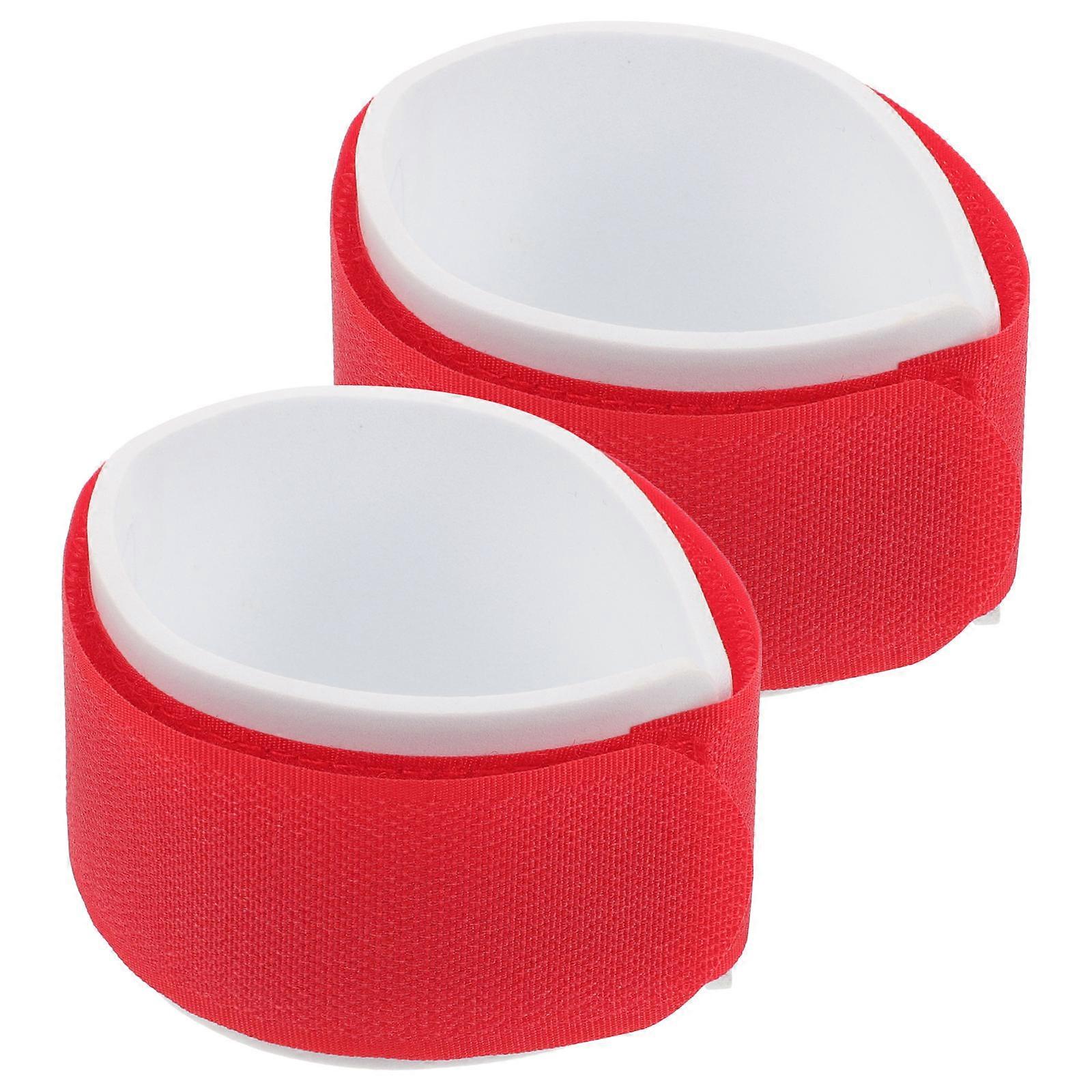 Ski Bindings Strap Ski Strap Snowboard Binding Strap Red 47.50X5.00X0.30cm Prevent Damage During Transport 2Pcs