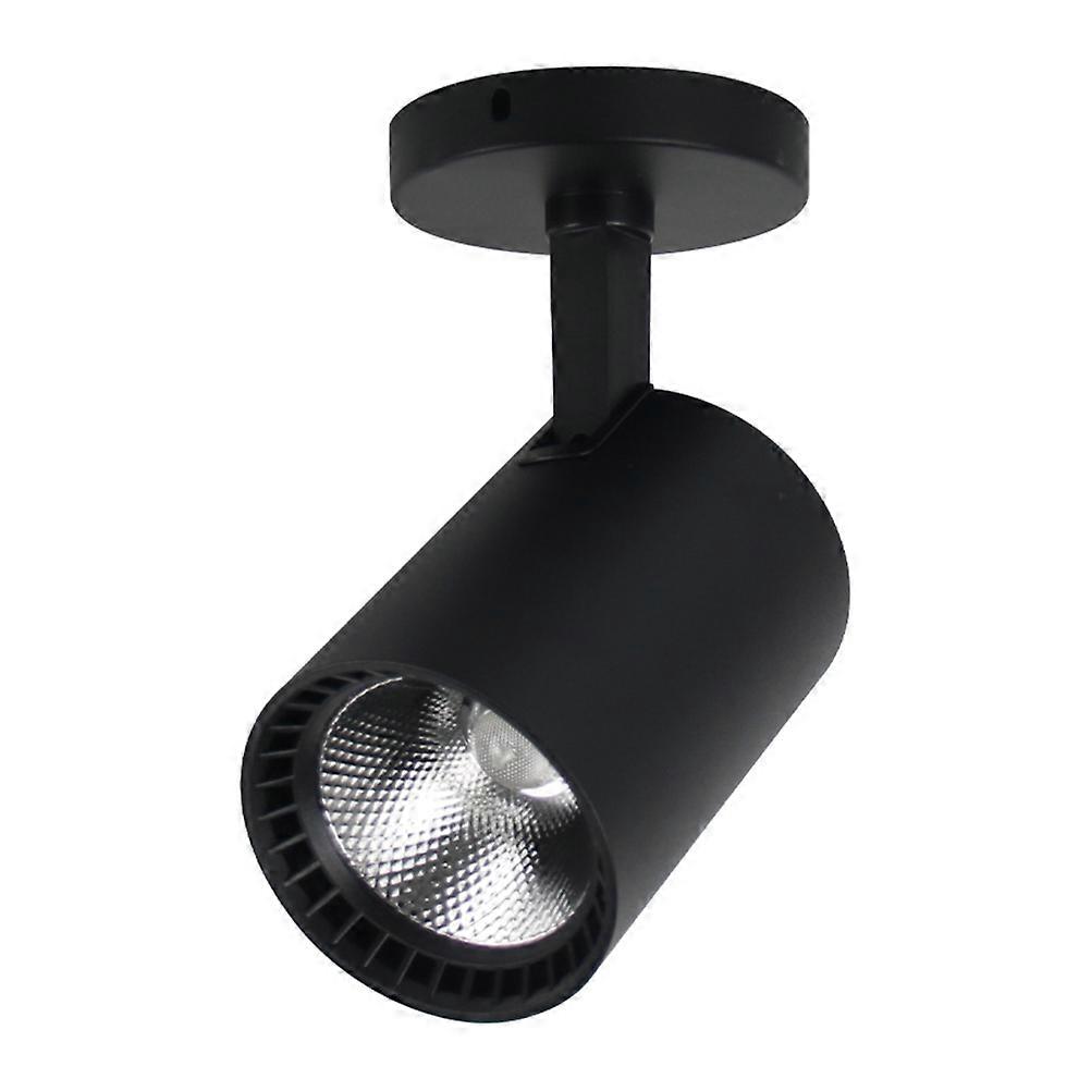 LED Track Light Ceiling Installation For Display Cabinets Showcases Jewellery Illumination Black 10W 4000K 1Set