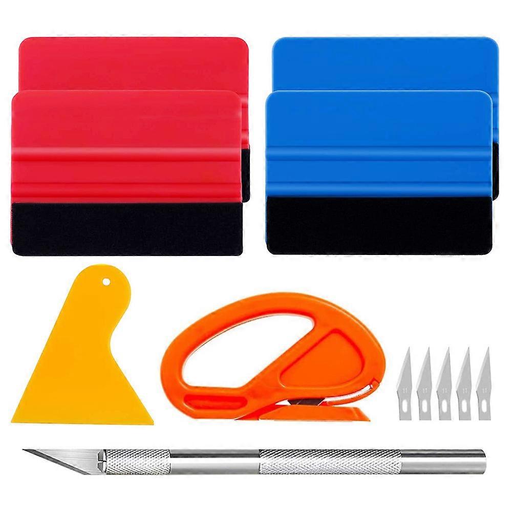 Window Tint Tools Professional Vinyl Sheet Application 10x5cm 1Set