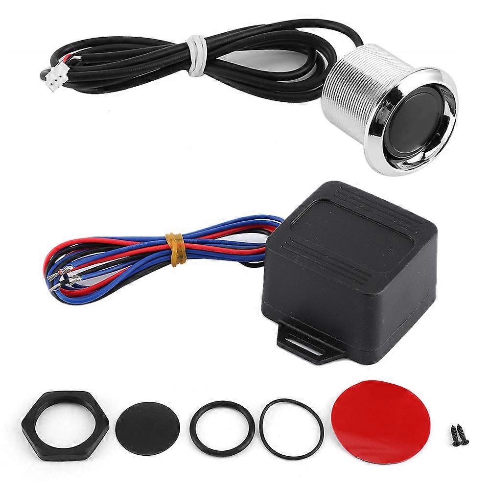Universal 12V Engine Push Start Starter Button Switch Kit Modification