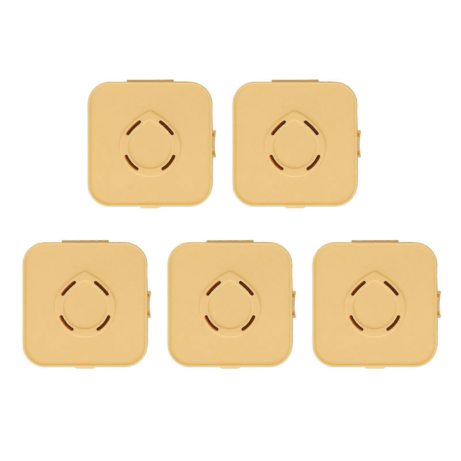 5Pcs Powder Puff Holder Case Small Plastic Container Makeup Sponge Storage Box Bead Organizer