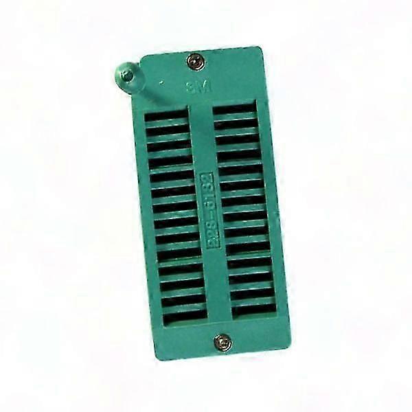 2X 28-Pin Zif Ic Test Socket For Universal Circuit Use
