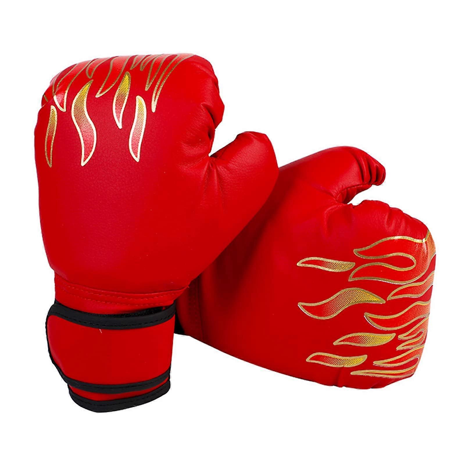 Boxing Gloves for , Junior Sparring Gloves, Age 312, 6 oz red