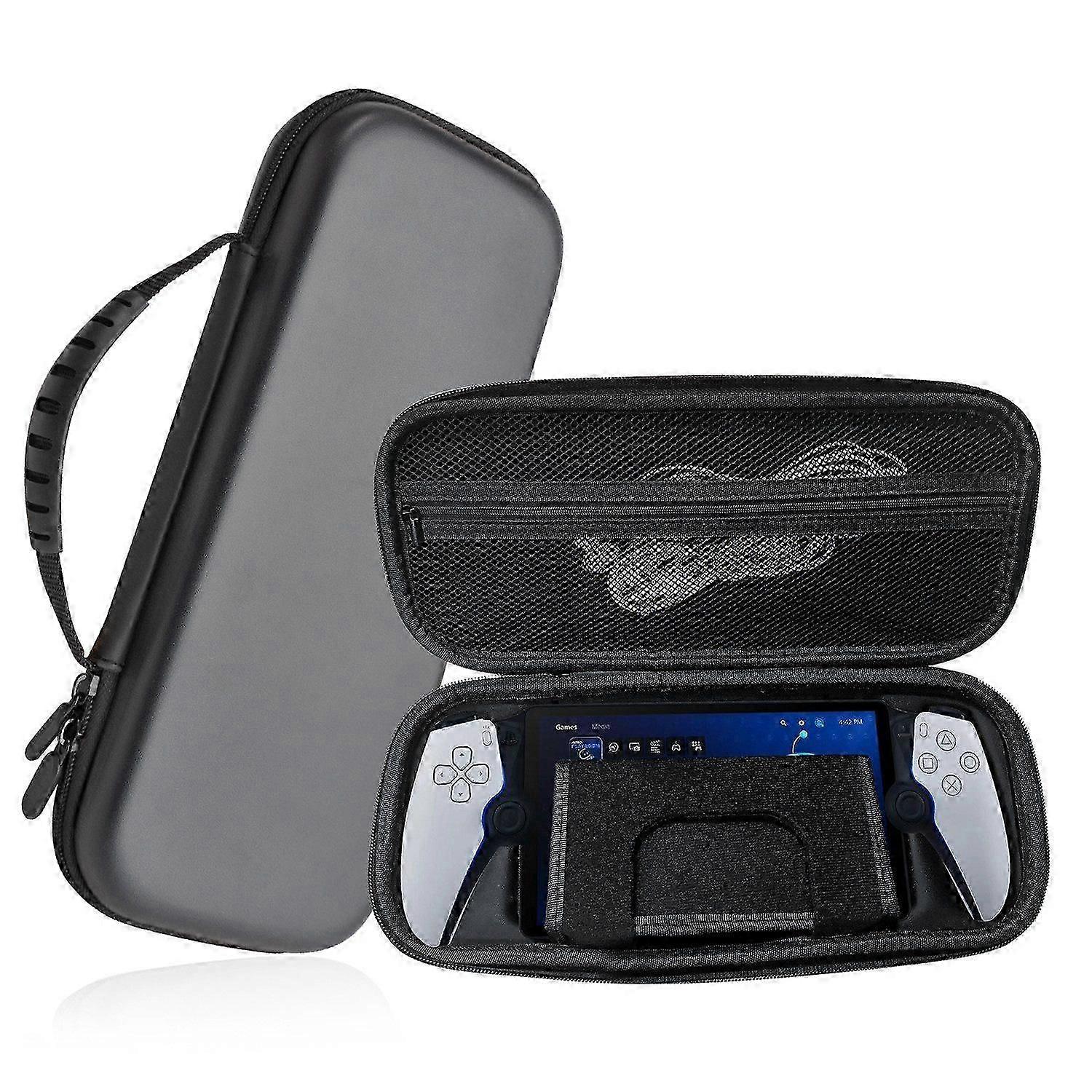 Gaming console travel case, hard-shell PlayStation 4 portable solution, durable, compact