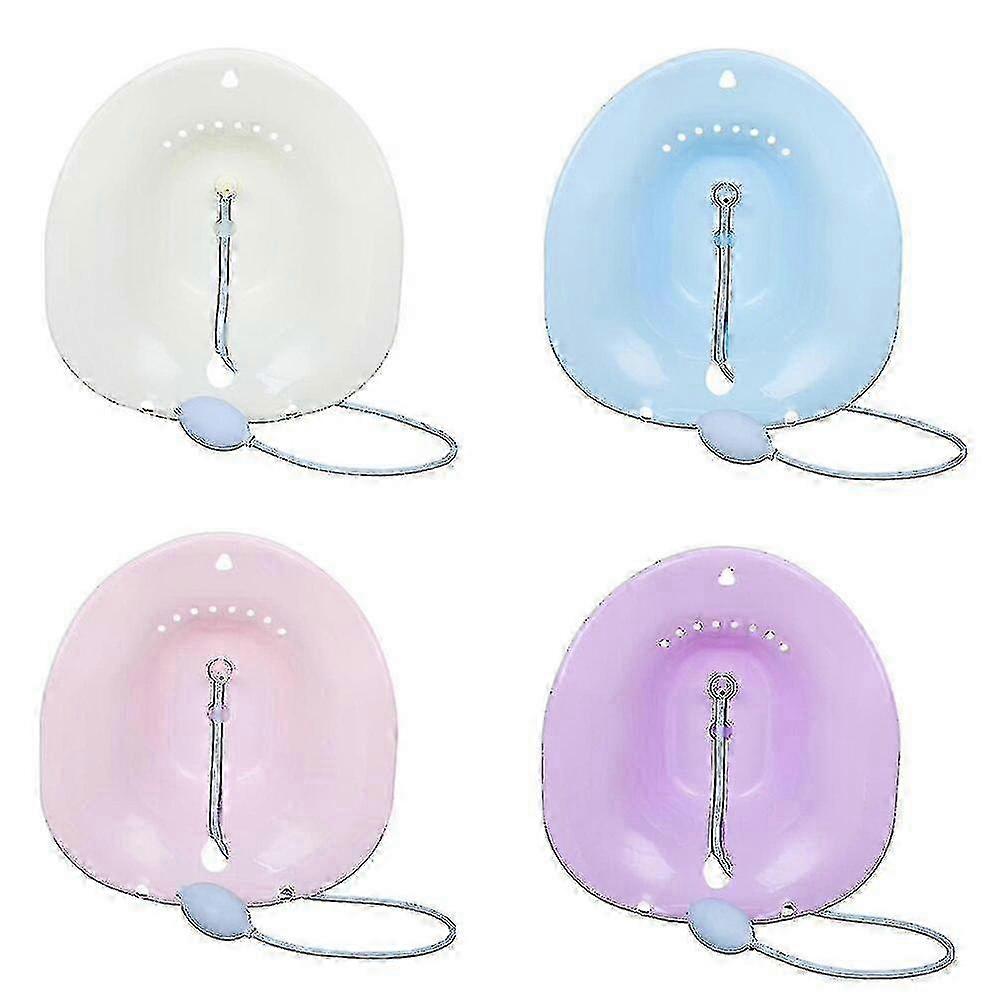 Sitz bath seat for gynecological care with removable stool