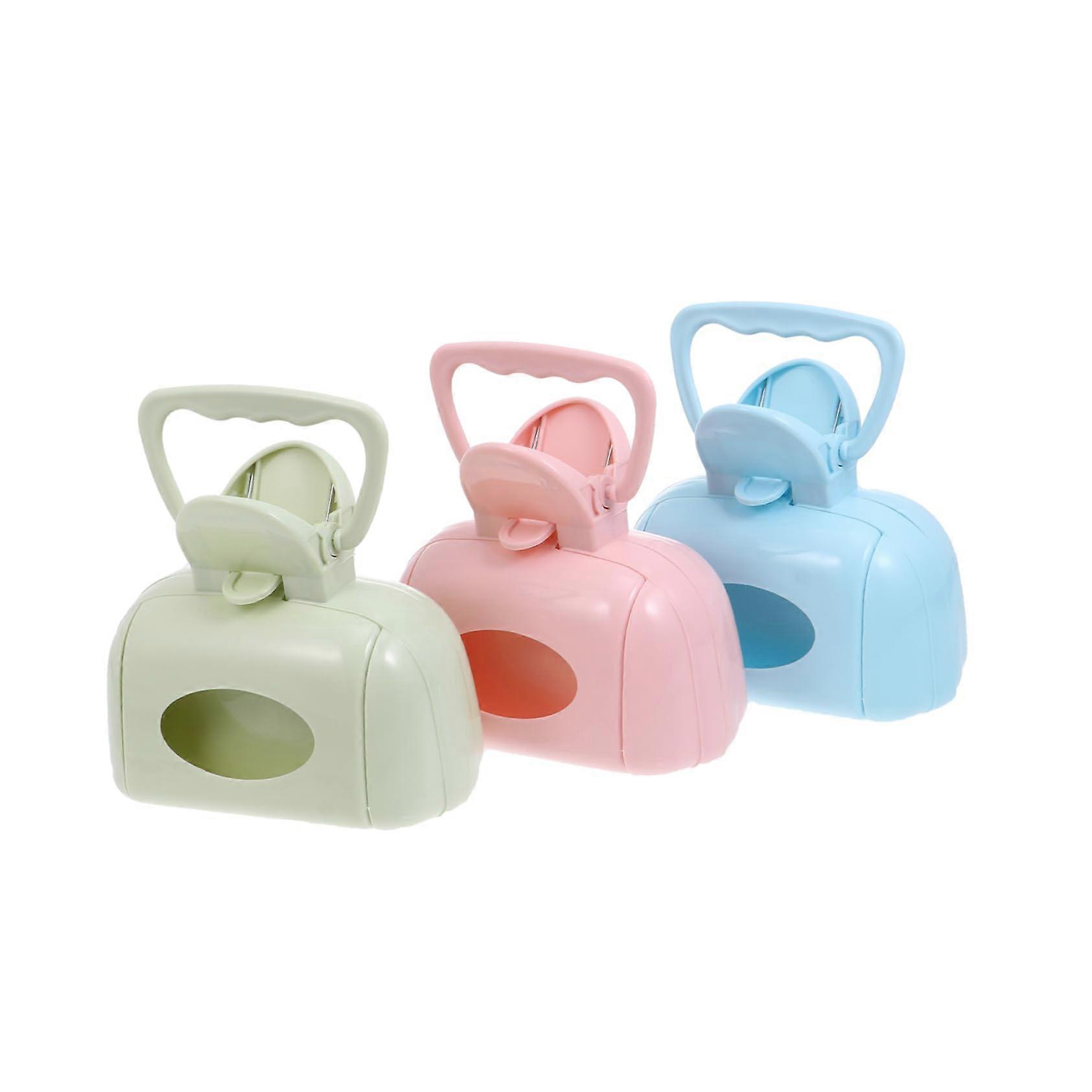 Zero-Touch Pet Litter Scoop For Dogs - ABS Plastic, Ergonomic No-Touch Waste Pickup, Medium Size