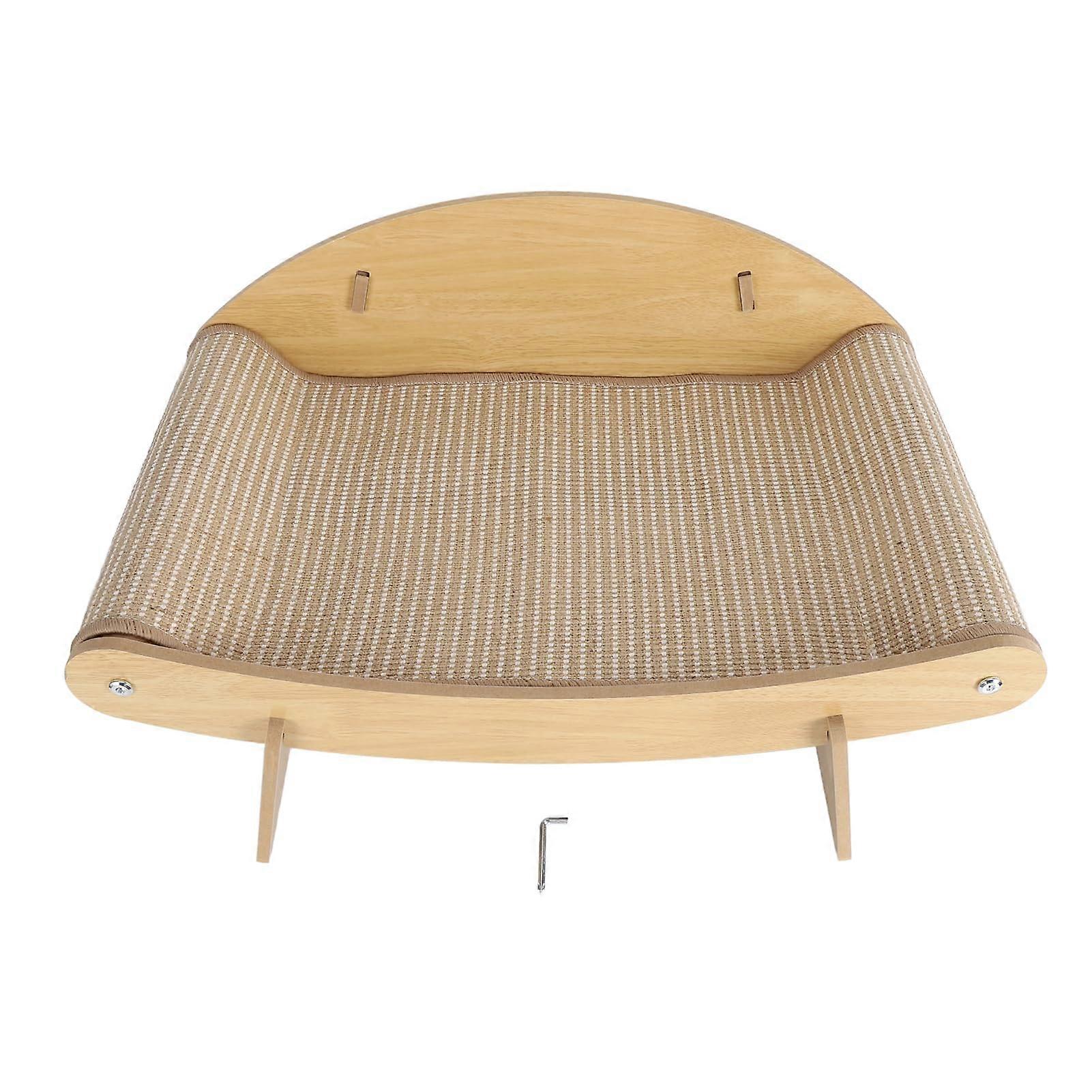 Pet cat scratching board, sisal scratching cat toy, cat scratching bed, cat claw, grinding scratching board, sleeping mat for cats