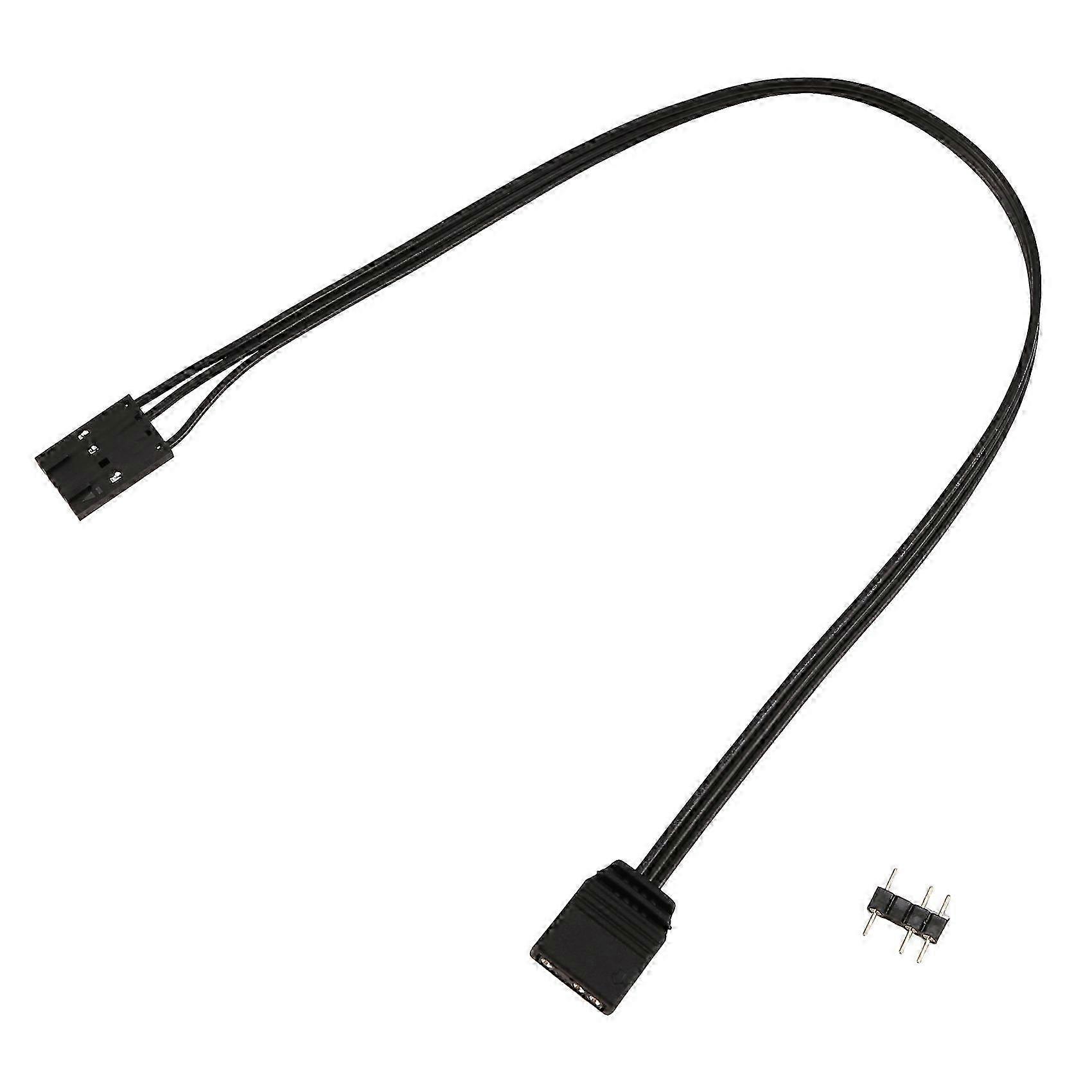 For Corsair 4PIN RGB to Standard ARGB 3-Pin 5V Adapter Connector RGB Cable 25cm Edition 0716