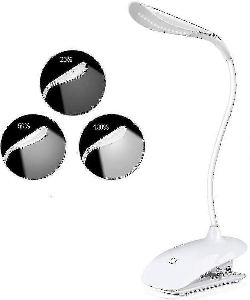 360 Flexible Neck Reading Light, Reading Light 14 Led 3 Brightness Modes-