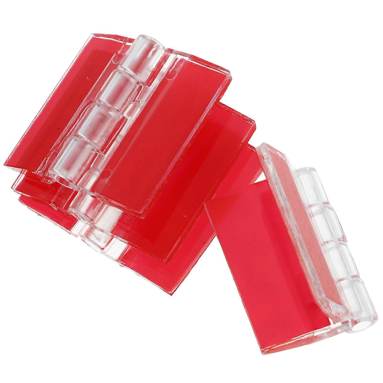 Replacement Cabinet Hinges Transparent Acrylic Flexible Hinges for Home