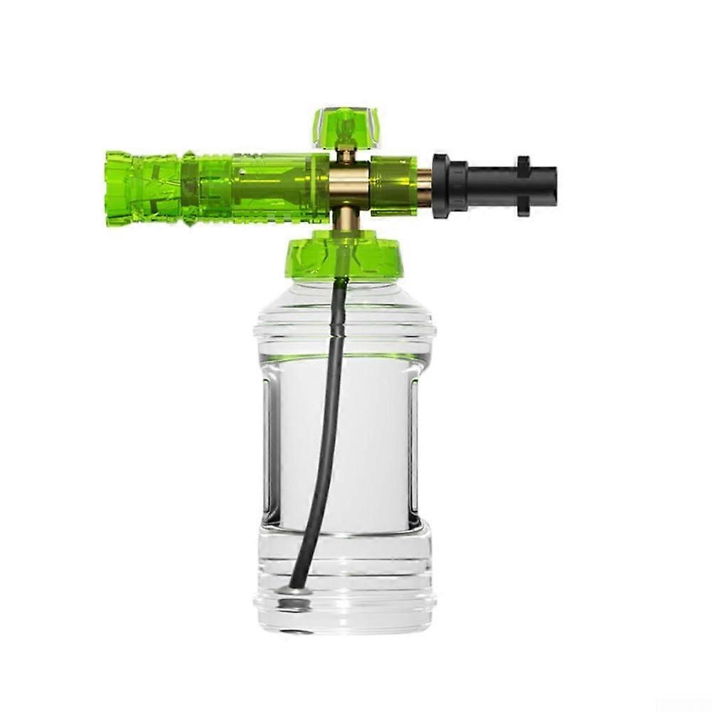 Schaum lance, pressure foam lance with adjustable nozzle for car wash cleaning gun with 1L bottle (B)