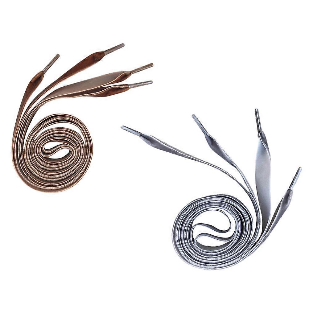 Elastic Shoe Laces for Adults Velvet Material Daily Use 80cm 2Pcs