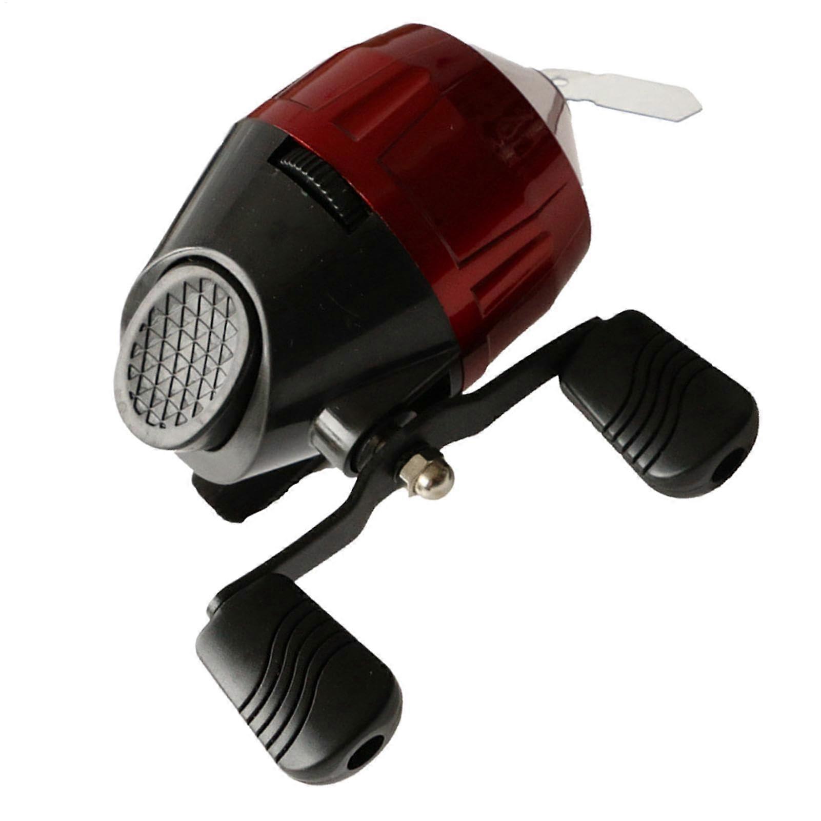 Portable Fishing Reel for Beginners with Fishing Line Compact Nylon Fishing Gear