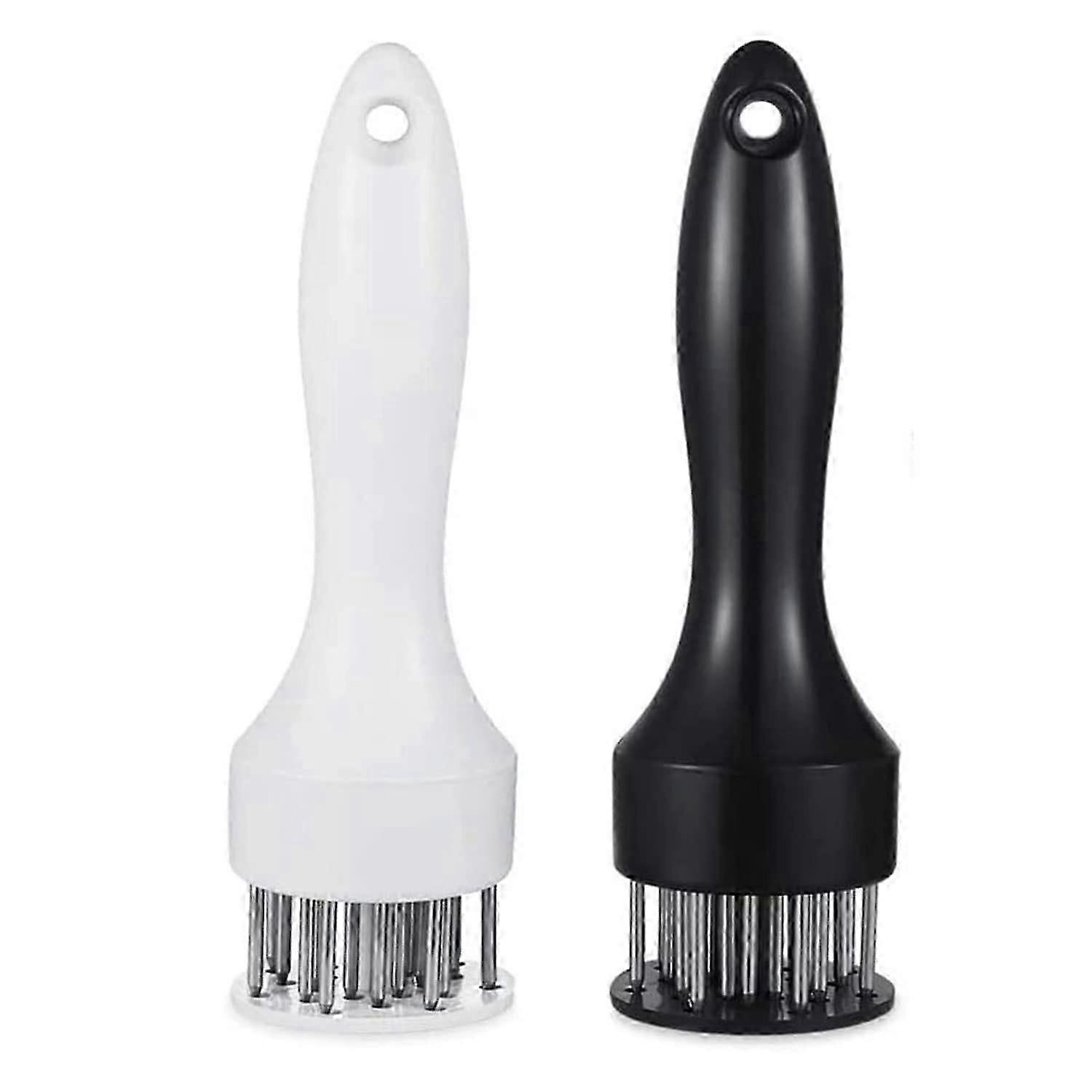 2 Pack Meat Tenderizer Tool with Sharp Stainless Steel Blades