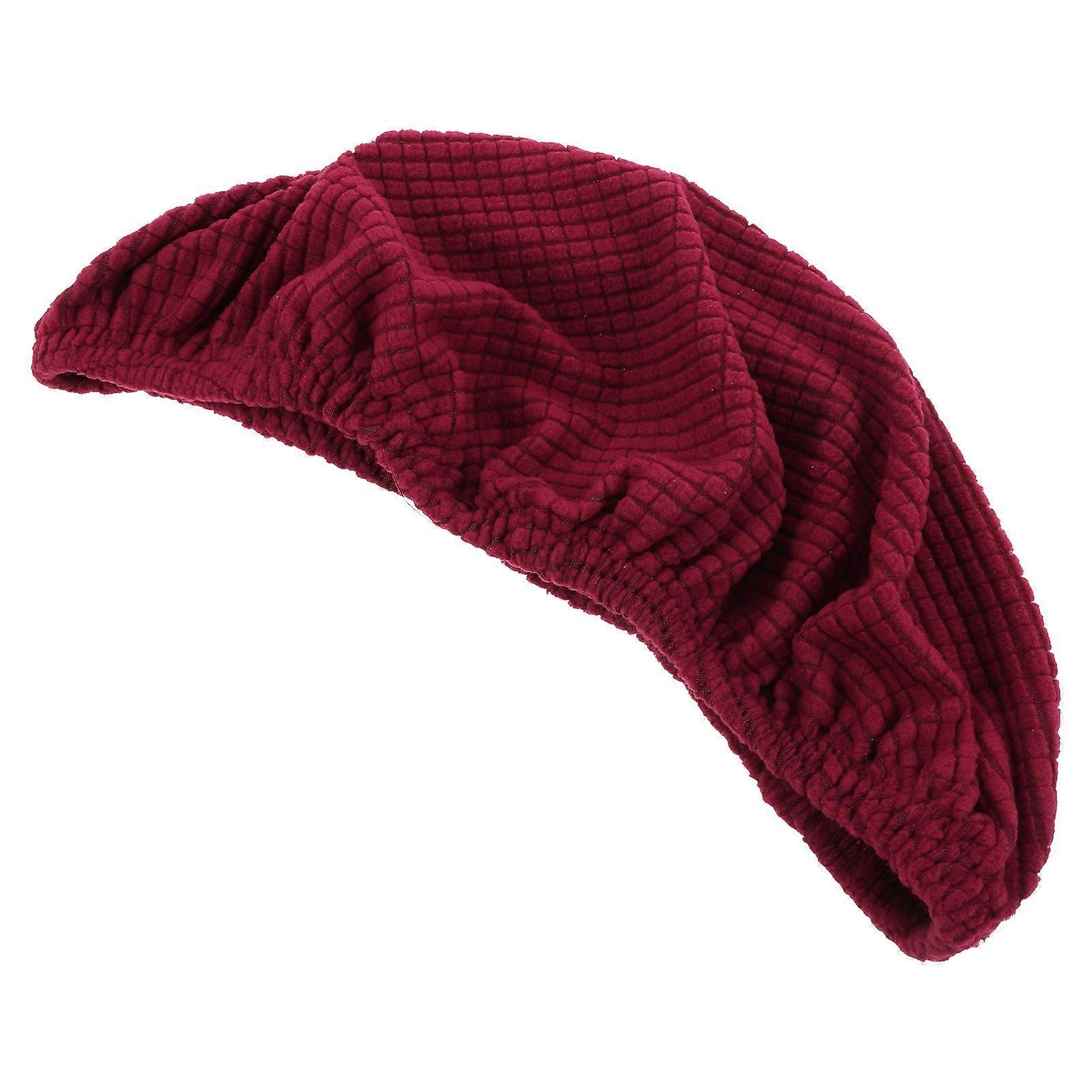 غطاء حامي كرسي مأدبة استخدام داخلي أحمر غامق 30X30X5CM مقاومة وصمة عار 1 قطعة