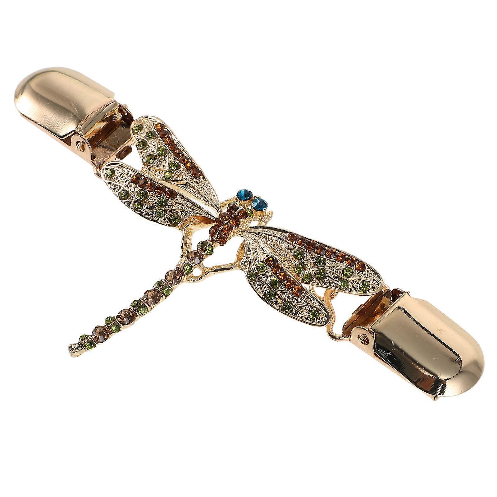 Cardigan Clips For Women Dragonfly Sweater Clips Secure Fit Zinc Alloy 1Pcs