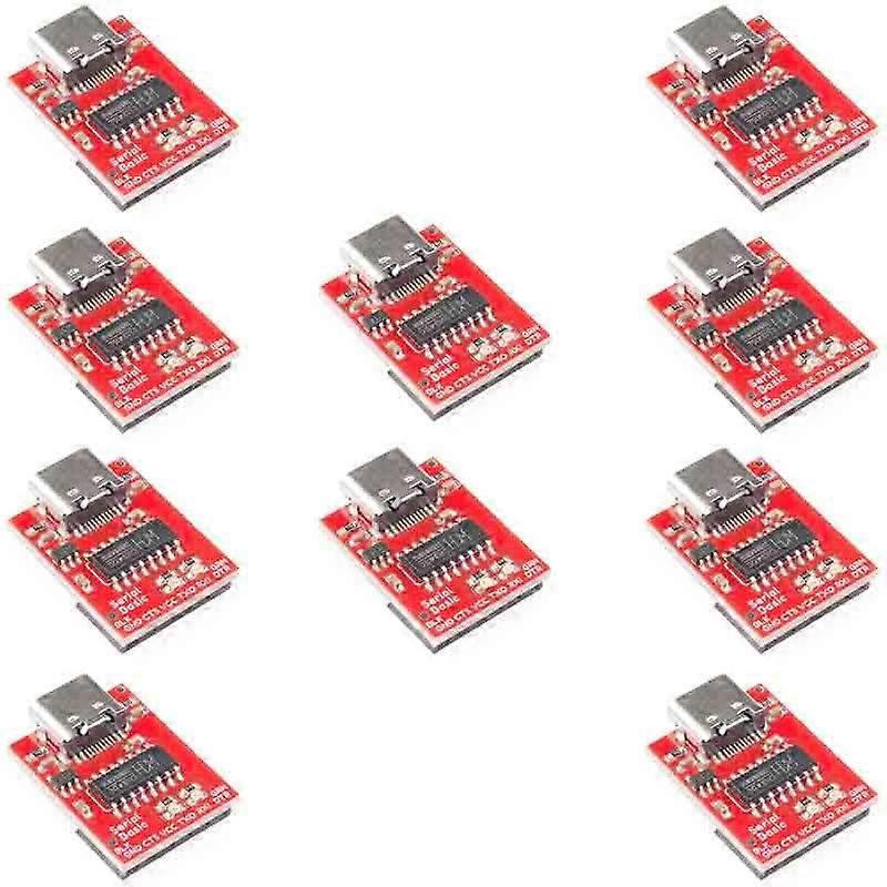 10 x Microcontroller Type C USB to TTL Serial Port CH340C Module