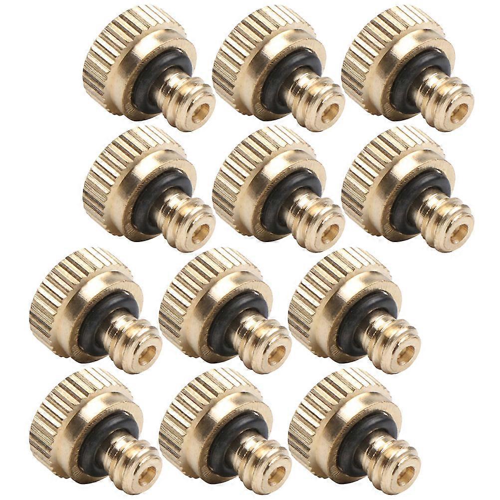 Water Spray Misting Nozzle Landscape 1X1CM Rust Proof 12Pcs