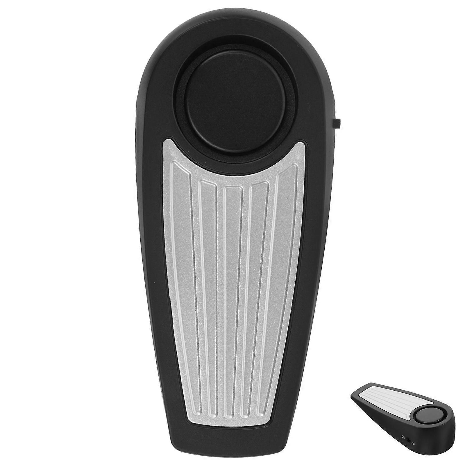 Vibration Sensing Door Stopper Alarm Wedge Prevent Slamming Homeowners 9.80X4.40X2.90CM 1Pack