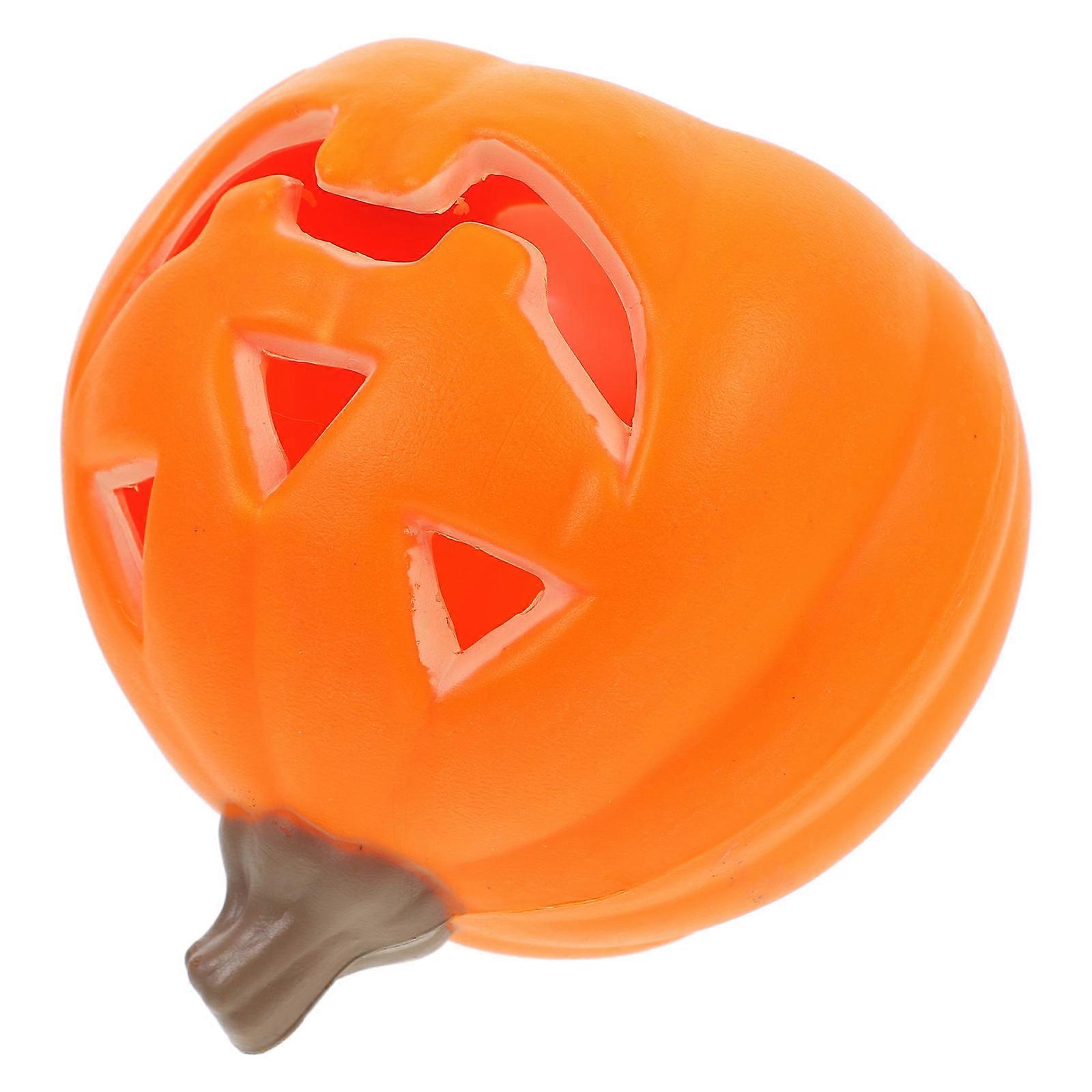 Halloween Pumpkin Light Decor for Home Party in Orange Color Made of PE Material