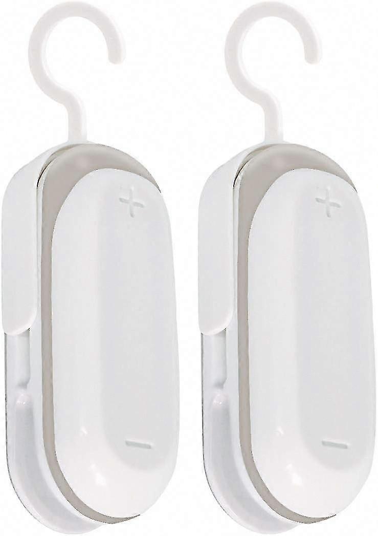 2 יחידות אוטם שקיות פלסטיק חמות מיני - מכונת איטום שקיות ניידת