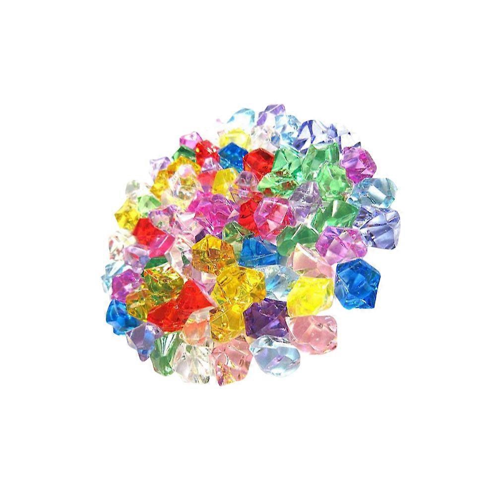 200 Pcs Crystal Stone Set in Assorted Colors for Decoration Craft Projects and Table Scatter
