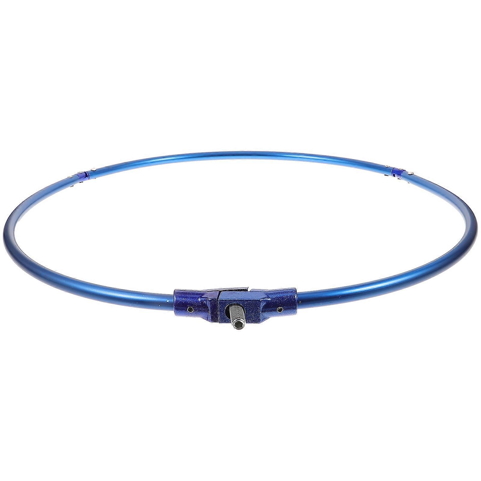 Blue Aluminum Alloy Fishing Net Ring for Crab Net Circle Supplies and Durable 6.3 Inches