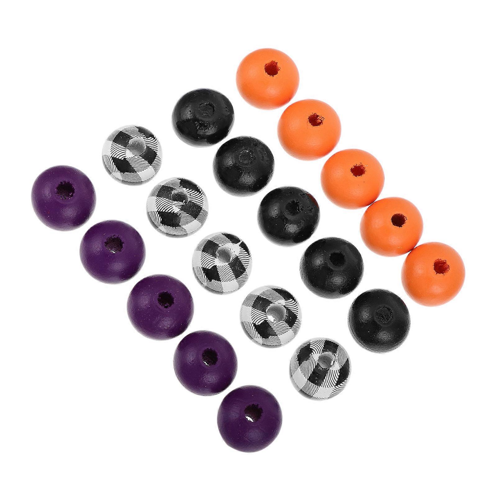 DIY Wood Spacer Beads Red for Craft Enthusiasts Necklace Bracelets 1 Set