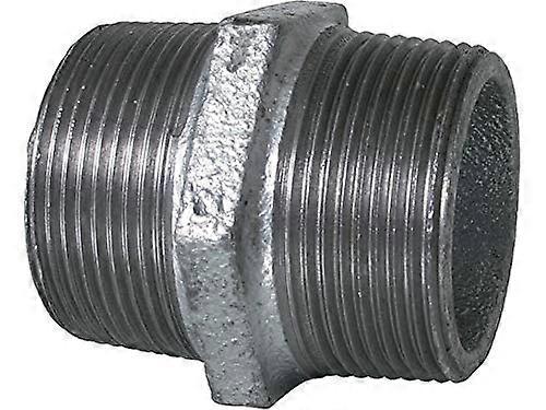 Tempergussfitting galvanized No. 280 double nipple 2 1/2''